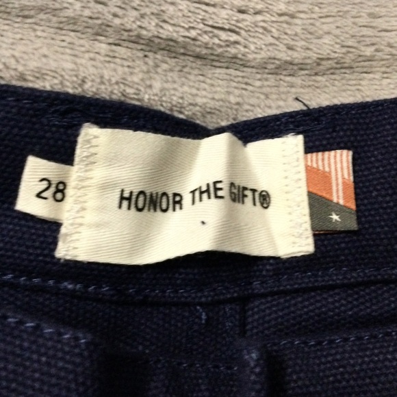 Honor the Gift Fairfax Twill Navy Pants Size 28 - Picture 10 of 12